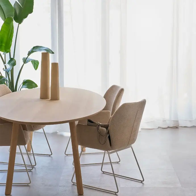 Interieuradvies en realisatie voor de eetkamer