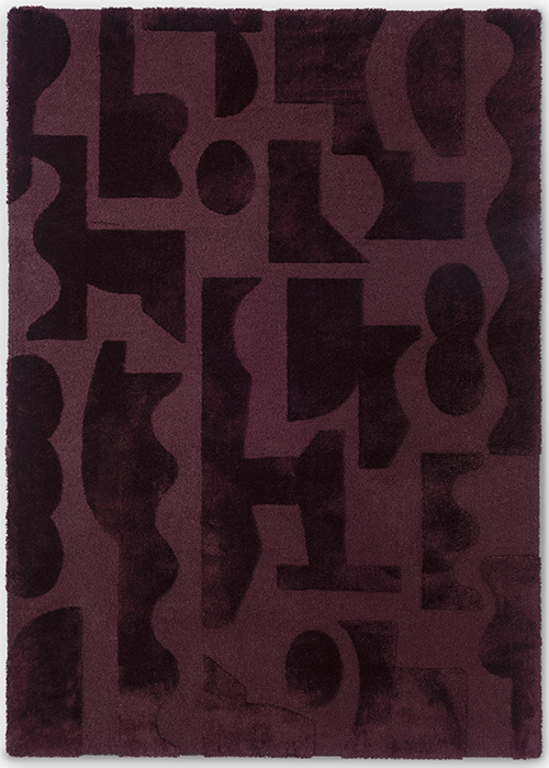 1212110025 - B&C Mural - Modest Burgundy 250x350